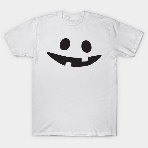 Silly Pumpkin Face Halloween T-Shirt by Scott Richards